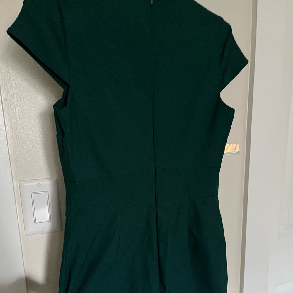 Grace Karin Bodycon Pencil Dress, Dark Green | M - Picture 3 of 7